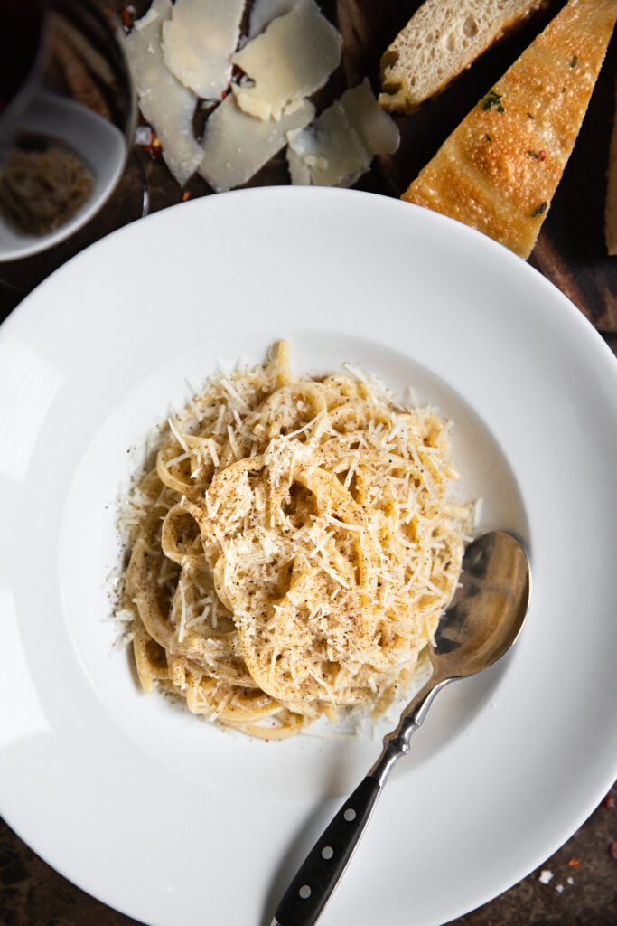 Illustration of Cacio e pepe